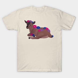 Bisexual Pride Baby Goat Kid T-Shirt